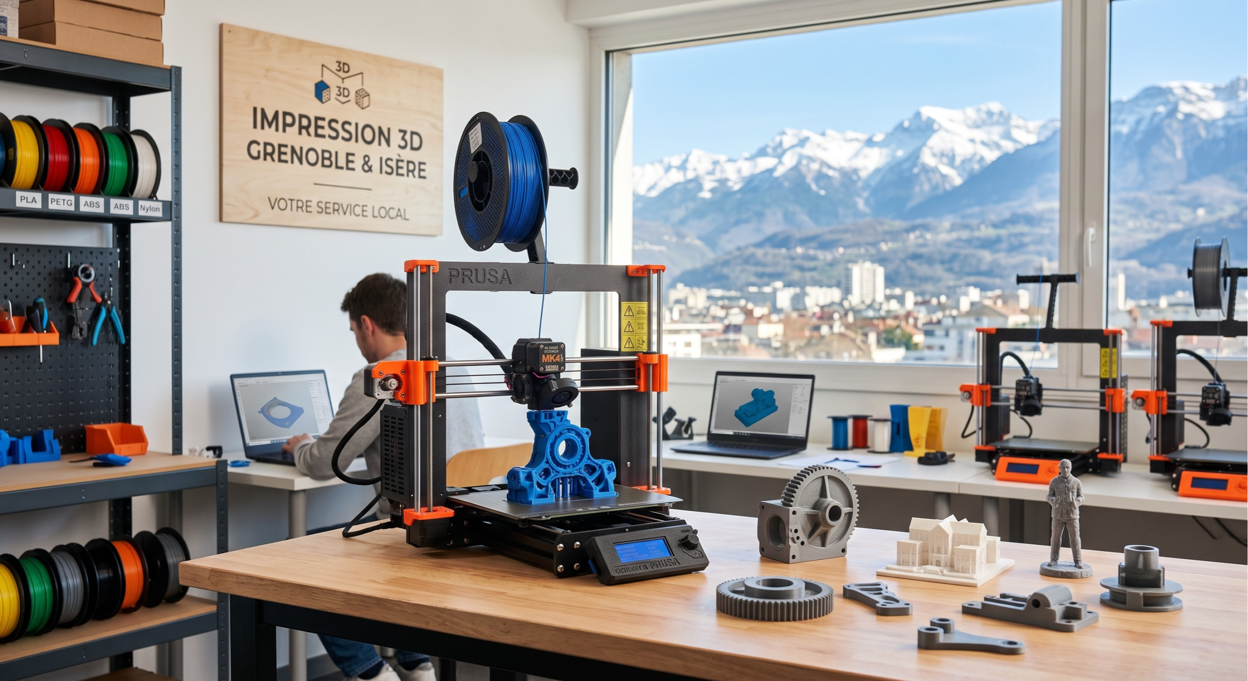 Impression 3D à Grenoble et en Isère
