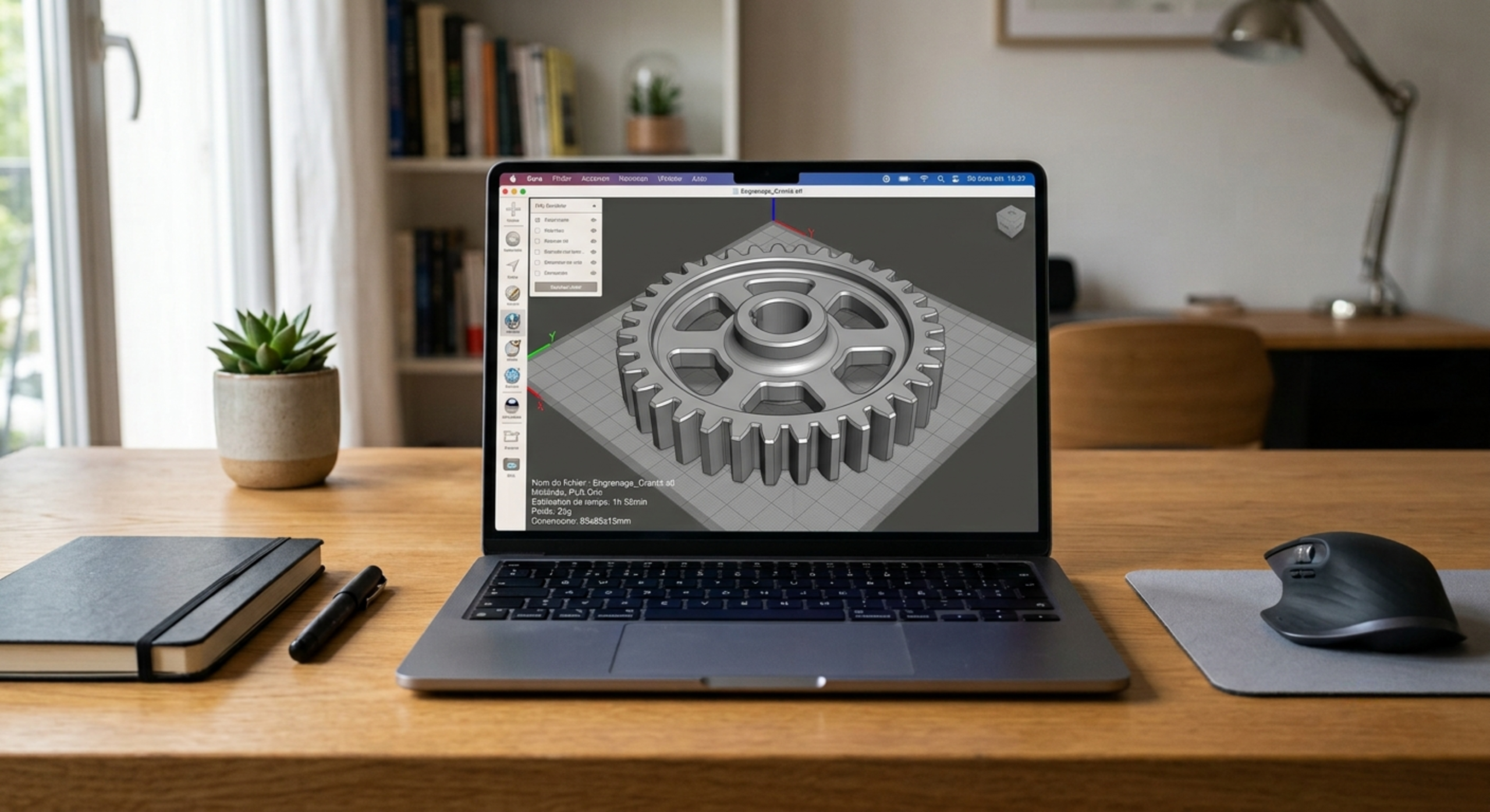 Préparation d'un fichier 3D avant impression